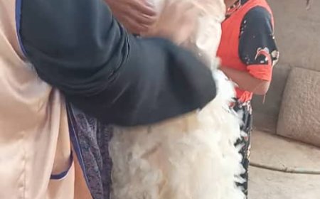 مؤسسة الوردة البيضاء تدشن مبادرة توزيع كسوة العيد بمنطقة المراقد بزنجبار