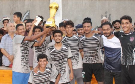 عدن.. المحراق يتوج بطلا لبطولة شهداء المقاومة الجنوبية باللحوم 