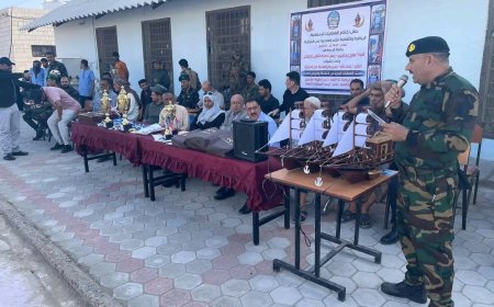 مصلحة التأهيل والإصلاح تختتم البرنامج الرمضاني للمسابقات الدينية والرياضية والثقافية لنزلاء إصلاحية عدن المركزية