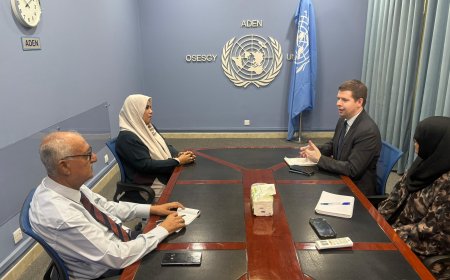 وزيرة شؤون المرأة تبحث مع مكتب المبعوث الأممي تعزيز التنسيق لدعم الاستقرار وتمكين المرأة