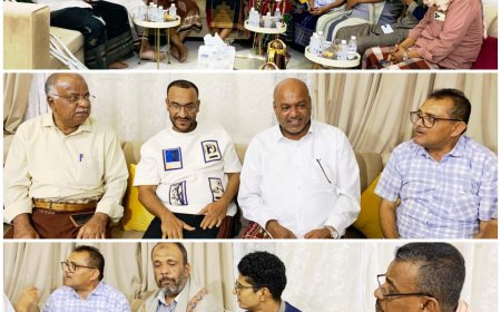 مدير مكتب وزارة الشباب والرياضة بساحل حضرموت يدشن زيارات ميدانية لأسرتي نجمي الرياضة الحضرمية عمارو والهندي