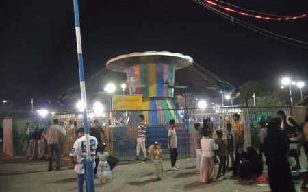 حديقة الملاهي بالشيخ عثمان تستعد لاستقبال زوارها بمناسبة عيد الفطر المبارك