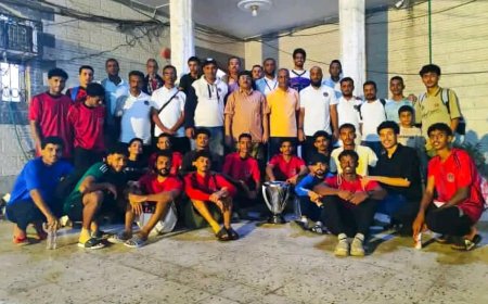 رئيس وأعضاء مجلس إدارة أهلي عدن يشيدون بمستوى الفريق في مريسي30 