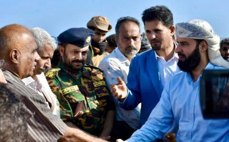 في مشهد مهيب يجسد وحدة الصف.. محافظ أبين يحظى باستقبال رسمي وشعبي غير مسبوق يتقدمه الأمين العام ومدير الأمن وقيادات المكتب التنفيذي