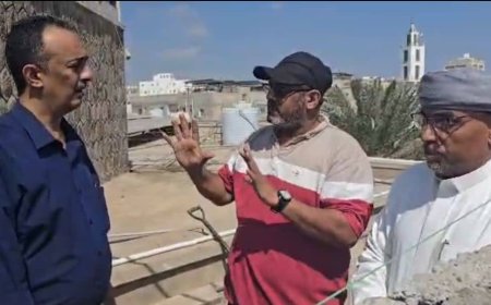 مدير صحة عدن يفتتح مشروع محطة تحلية مياه بمستشفى الأمراض النفسية بدعم من الشيخ نايف جرهوم