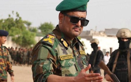 مدير عام أمن أبين يهنئ محافظ أبين ووزير الداخلية بمناسبة عيد الفطر المبارك