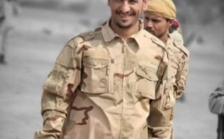 العميد علي القاضي قائد اللواء الرابع إسناد ودعم يرفع أسمى التهاني للقيادة والشعب الجنوبي بمناسبة عيد الفطر المبارك