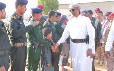 الجعفري وصمودة يتفقدان جاهزية الوحدات الأمنية بالغيضة ويشيدون بالدعم الأخوي للمملكة العربية السعودية