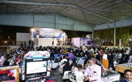 انطلاق حفل العيد لمهرجان عدن النصر برعاية القائد عبدالرحمن المحرّمي