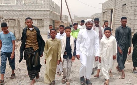 طلاب مركز الضياء بميفع يقومون بواجب العواد السنوي لأولياء الأمور تكلل بتوجيهات قيّمة لطلاب الحلقات القرآنية