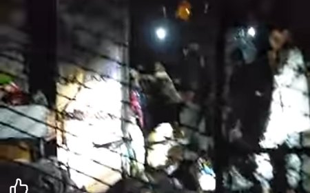 حريق يلتهم محل لبيع العبايات في لودر ويخلّف خسائر مادية كبيرة