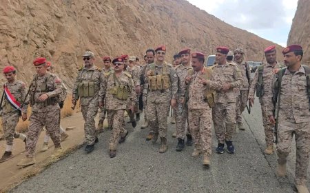 اللواء مجلي يشارك المرابطين في جبهات علب أفراحهم بعيد الفطر ويطّلع على جاهزيتهم القتالية