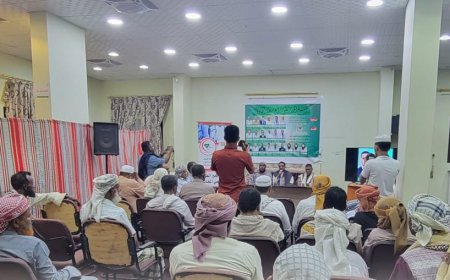 مدير عام تريم يدشّن أسبوع الخير الطبي التخصصي المجاني الرابع بمنطقة الحاوي