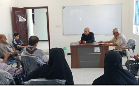 مدير عام تبن بترأس اجتماعا طارئا للجنة الطوارى بالمديرية لمواجهة تداعيات المنخفض الجوي