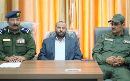 الضالع: وكيل وزارة الداخلية اللواء عاطف يتفقد سير العمل الأمني في المحافظة