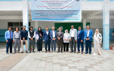 جامعة عدن تبحث مع جامعة روستوك الألمانية تعزيز التعاون الأكاديمي وتطوير العمل المشترك