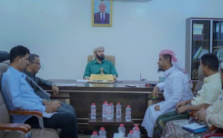 خلال لقائه وكيل وزارة الزراعة والري.. محافظ أبين: سد حسان أولوية قصوى ومشروع سيادي لتعزيز الأمن المائي