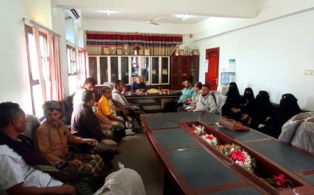 ​تربية لحج تستأنف الدوام الرسمي وتتفقد مستوى الانضباط الوظيفي