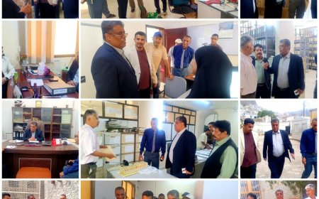 وكيل أول العاصمة عدن يطلع على مستوى الأداء والانضباط الوظيفي في مكتبي الخدمة والشؤون الاجتماعية