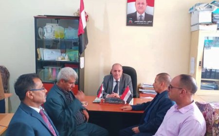 وكيل أول محافظة تعز يطّلع على مستوى الانضباط الوظيفي عقب إجازة عيد الفطر