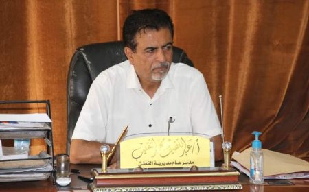 مدير عام مديرية القطن يشدد على الالتزام بالانضباط الوظيفي والدوام الرسمي