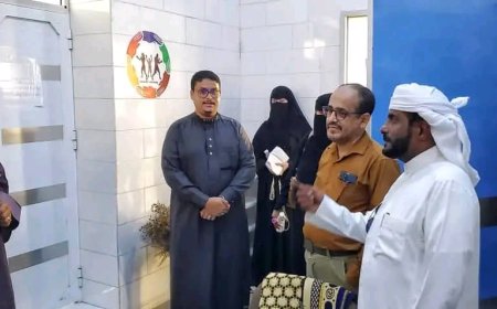 مدير عام تنمية المرأة بوزارة الصحة تزور مستشفى الغيضة للاطلاع على خدمات الأقسام الصحية للمرأة والأطفال