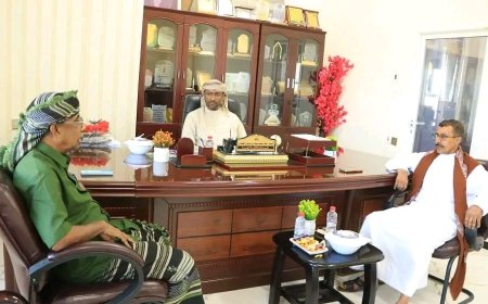 الجعفري وقويزان يناقشان جاهزية القطاع الصحي لمواجهة أي طارئ في المهرة