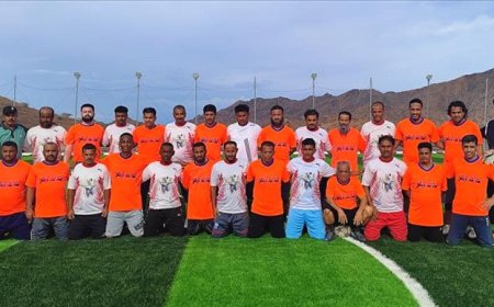 قدامى لاعبي اتحاد إنما يحققون الفوز في مباراة ودية بالوضيع