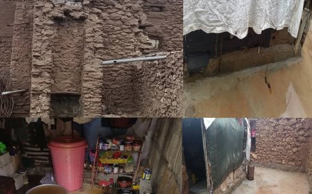 تعرض منزل الإعلامي الرياضي يسلم الحفشاء في شبوة لأضرار كبيرة جراء المنخفض الجوي