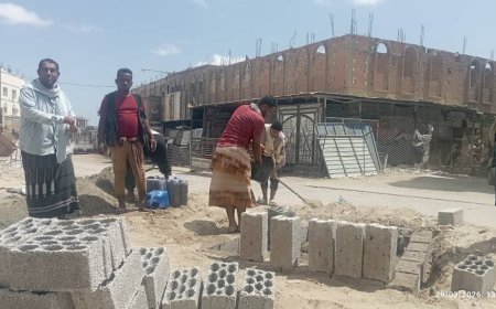 مدير عام خنفر يطّلع على الترتيبات النهائية لتدشين مشروع سفلتة طريق جعار – الحصن – باتيس