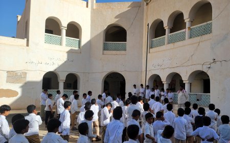 مدرسة المجد بلنف تستقبل طلابها بعد انقضاء إجازة رمضان وعيد الفطر المبارك