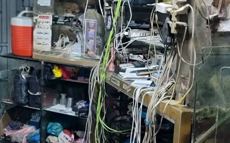 تعز.وحشية11 طعنة تهزها. سفاح عائد من السجن يذبح شاب داخل سوق المركزي.