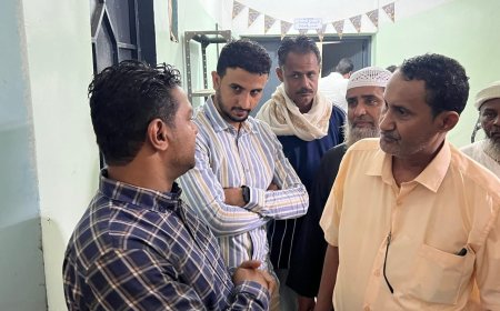 مدير عام مديرية الشيخ عثمان يزور مستشفى الامراض النفسية ويشيد بمستوى الرعاية الصحية المقدمة للنزلاء