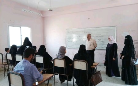 التعليم الفني بعدن في رحاب "التجاري خورمكسر": انضباط يتحدى الوقت وطموح لايتتوقف