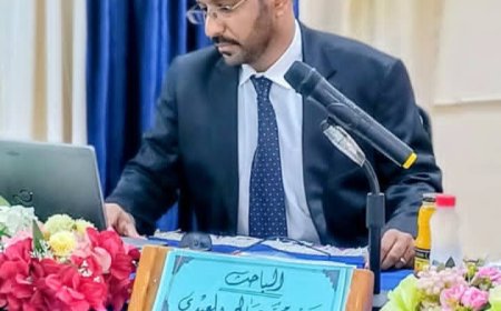 مستشار محافظة أبين يبعث برقية تهنئة للدكتور سعيد محمد صالح بلعيدي بمناسبة نيله شهادة الدكتوراه بامتياز مع مرتبة الشرف