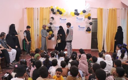 مكتب الشؤون الاجتماعية والعمل بلحج ومنظمة رعاية الاطفال ينفذان زيارة ميدانية الى مركز الفيوش المجتمعي