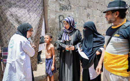 الترصد الوبائي بمديرية صيرة ينفذ نزولاً ميدانياً لضبط حالات الملاريا