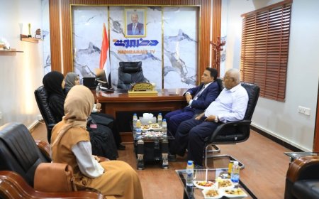 وزير الشؤون القانونية تزور قطاع #تلفزيون_حضرموت  وتشيد بمحتوى القناة المتنوع الهادف