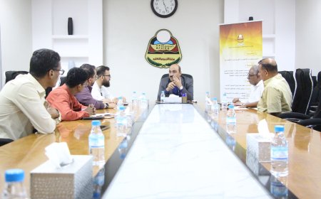 مدير تربية حضرموت الساحل يبحث مع مدير مكتب برنامج الغذاء العالمي سبل تعزيز التعاون المشترك