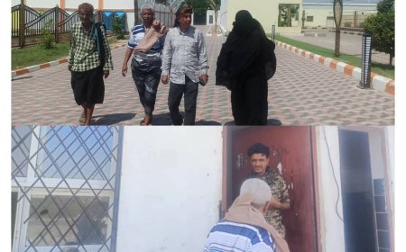 مدير عام زنجبار يتفقد حديقة ومنتزه ساحة الشهداء والنقاط الأمنية بالمدخل الشرقي للمدينة