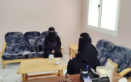 مناقشة أوجه التعاون المشترك بين الإدارة العامة لتنمية المرأة بديوان المحافظة و اللجنة الوطنية للمرأة بساحل حضرموت