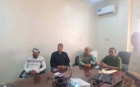 اجتماع استثنائي بمكتب الصحة بالمهرة يناقش تفشي الحصبة ويقر إجراءات عاجلة لاحتوائها