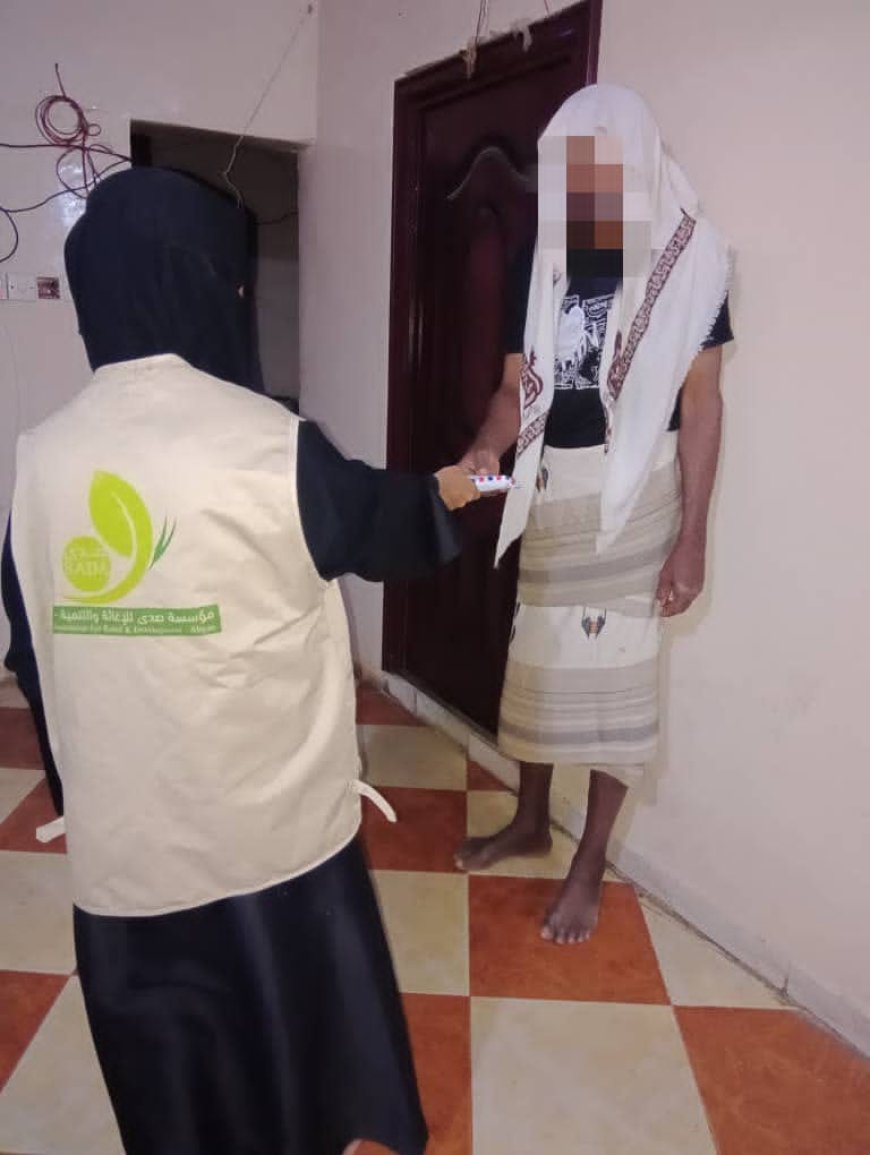 مؤسسة صدى للإغاثة تُسهم في رسم البسمة على وجوه 25 مريضاً بدعم من فاعل خير