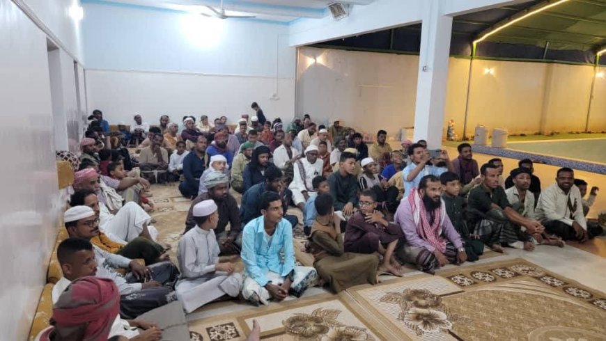 برعاية مدير عام تريم.. جمعية الصم والبكم تقيم الافطار السنوي