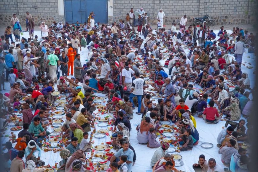 الخلية الإنسانية تنفذ مشروع موائد الخير في حيس