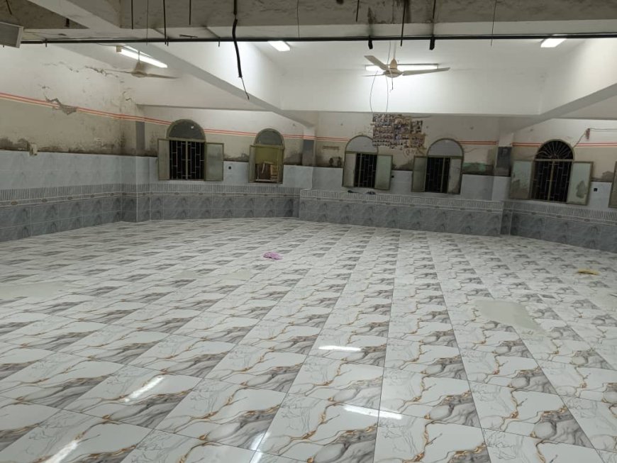 استمرار أعمال تأهيل المطبخ الجديد بمستشفى الأمراض النفسية بعدن بدعم ومتابعة رسمية