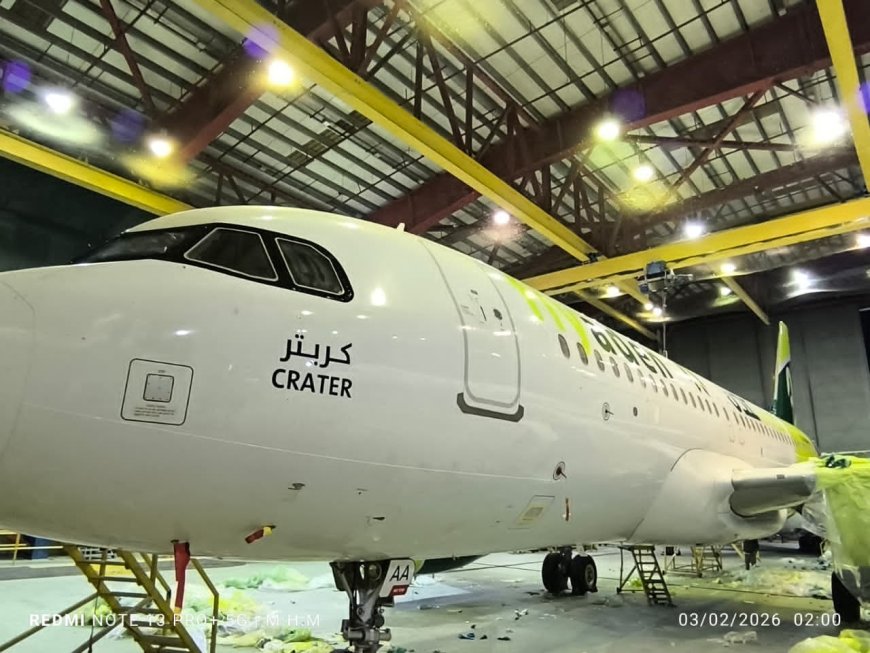 طيران عدن تقترب من تشغيل أول طائرة مملوكة لها وتحمل اسم «كريتر»