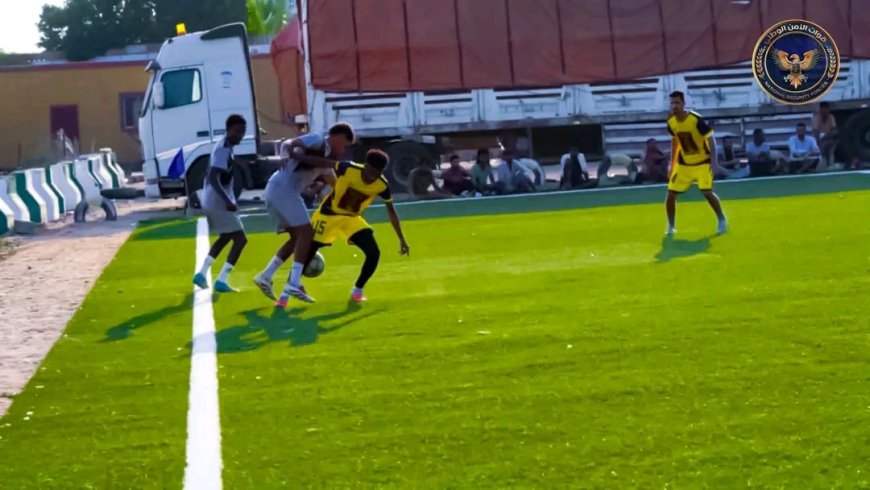 اللواء الأول دعم وإسناد يمطر شباك اللواء الأول حزم بثمانية أهداف ويتأهل إلى ربع نهائي بطولة قوات الأمن الوطني الرمضانية