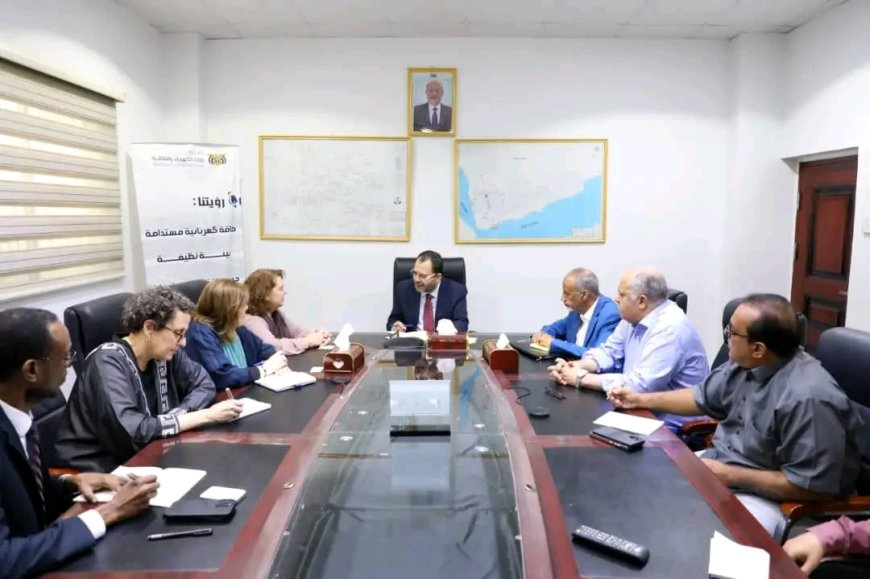 وزير الكهرباء يبحث مع البرنامج الإنمائي تعزيز التعاون في مشاريع الطاقة المتجددة