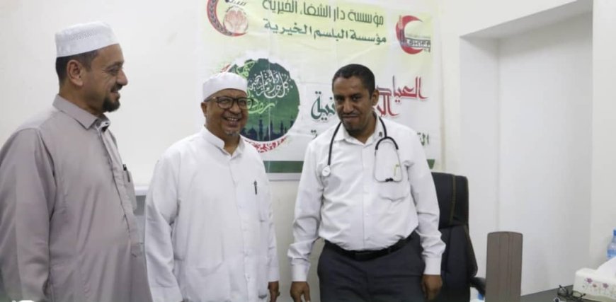 رئيسا دار الشفاء والبلسم يتفقدان سير العيادات الرمضانية التخصصية ويؤكدان استمرار الرسالة الإنسانية